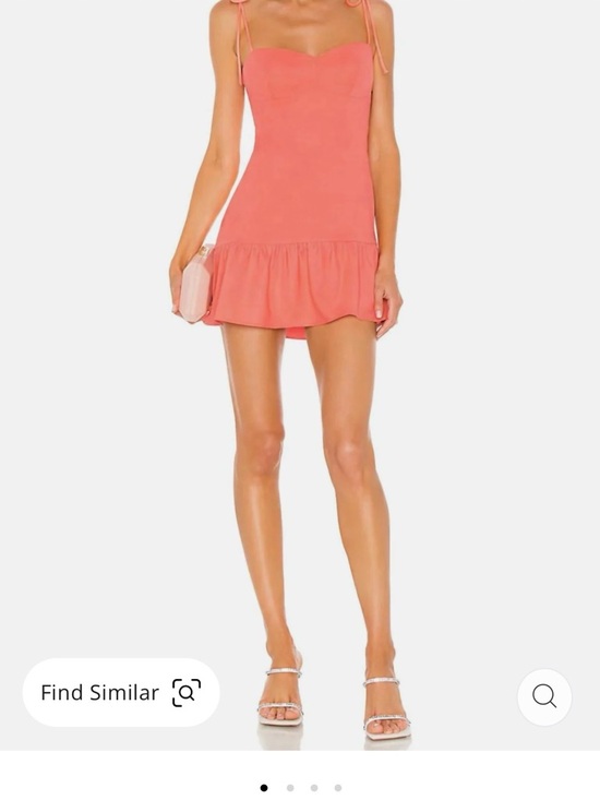 Amanda Uprichard Dresses & Skirts - Amanda Uprichard Coral-Pink Bubble-Hem Skort Romper NWT Small